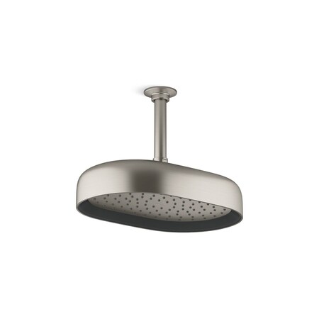 Kohler Statement 1F 254Mm/10  Oblg Rainhead G Vibrant Brushed Nickel 26293-G-BN